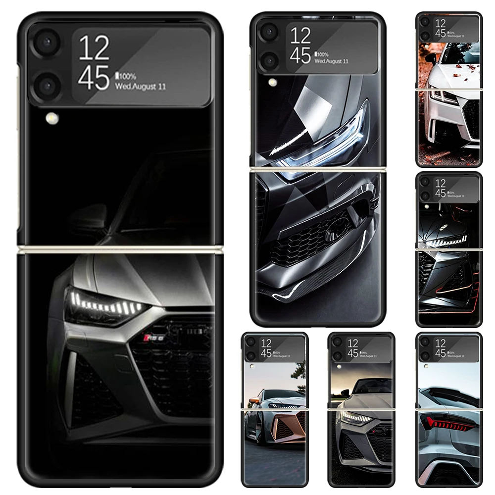 Супер автомобиль для A-Audis женский спортивный Жесткий ПК чехол телефона Samsung Galaxy Z