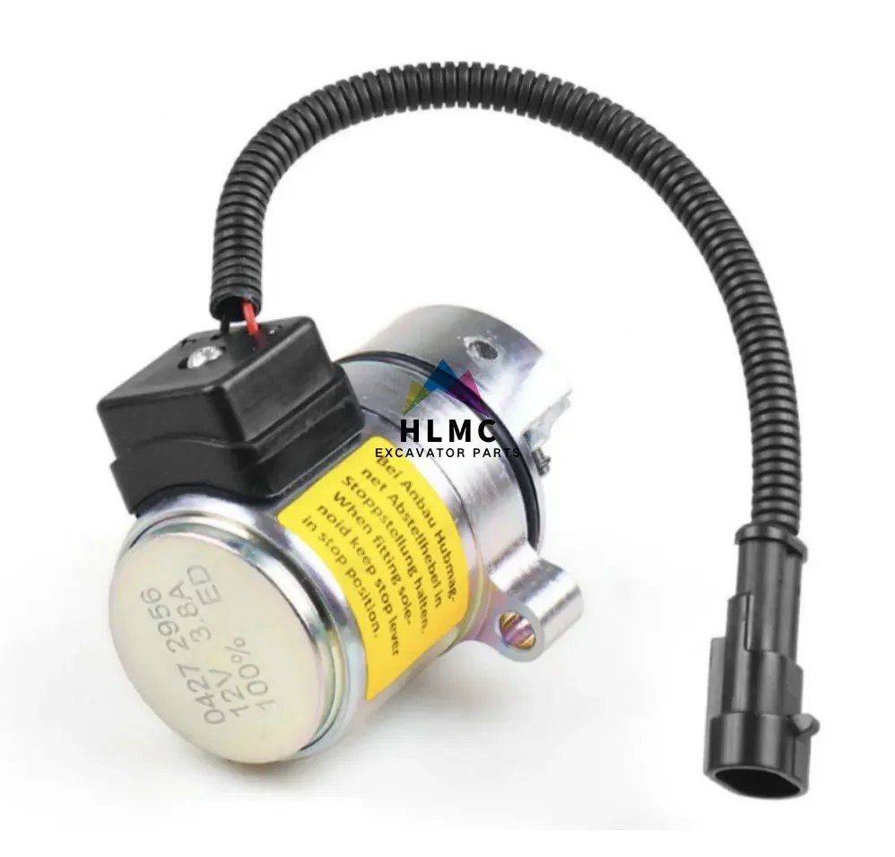 12 В 0427-2956 04272956 6686715 Электромагнитный клапан отключения подачи топлива для Deutz BMF2011