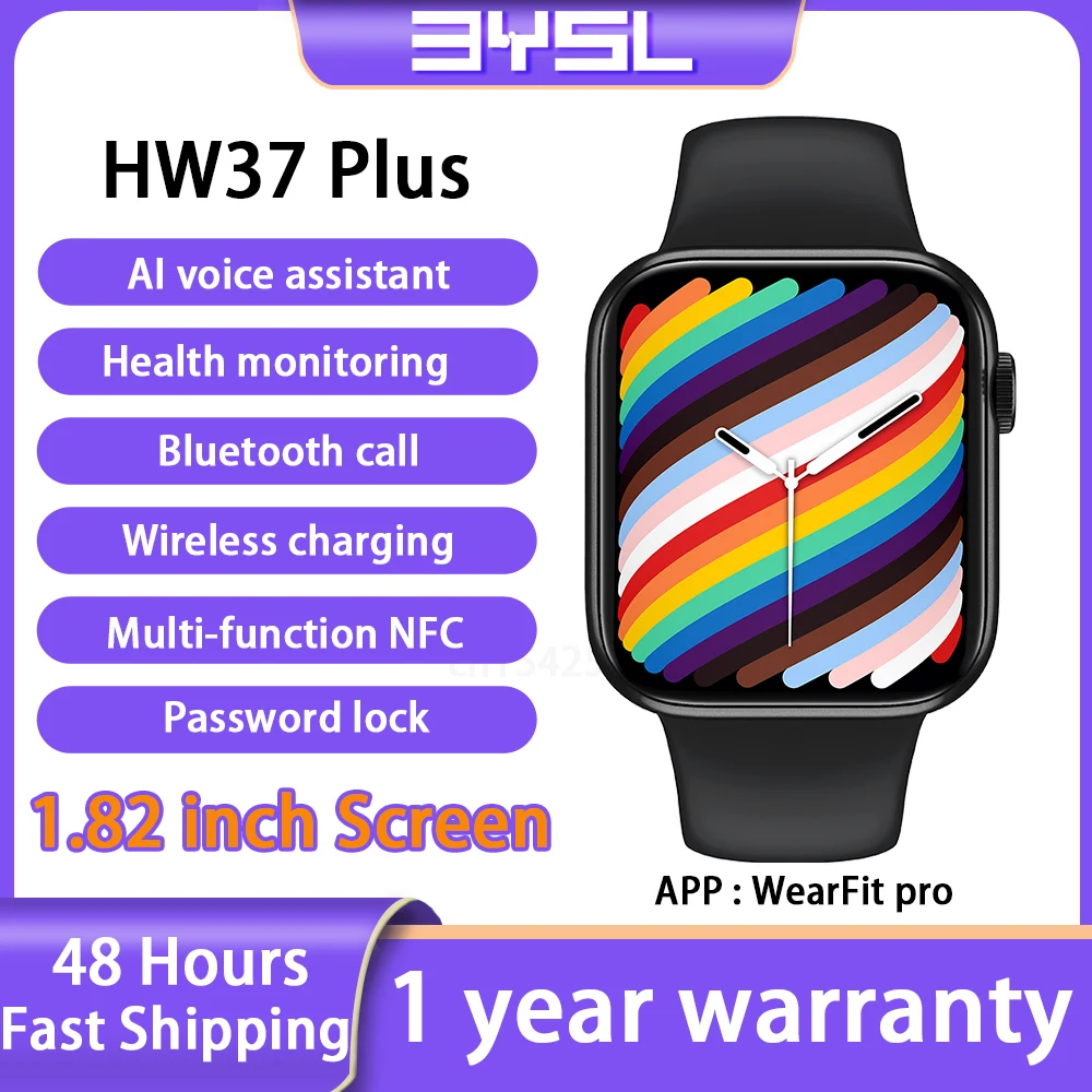 

Новинка смарт-часы IWO HW37 Plus PRO для мужчин и женщин NFC Bluetooth голосовые вызовы монитор уровня глюкозы в крови мониторинг здоровья музыкальные сп...