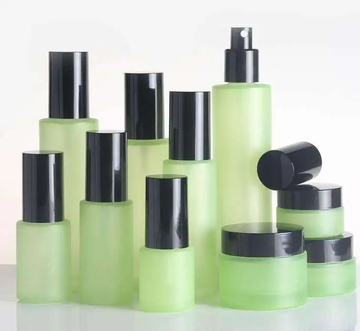 Scrub Cream Glass Jar With Cap Oilcontainer