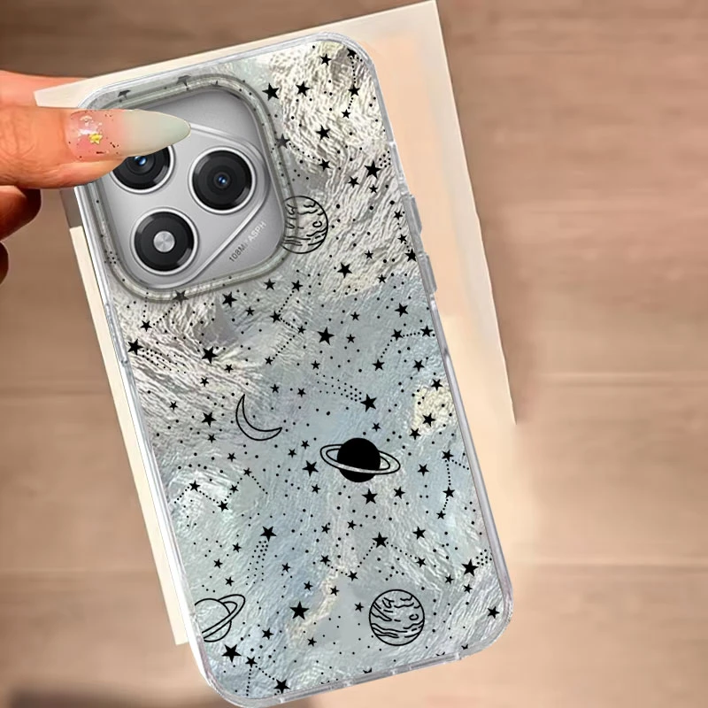 Фото Чехол для телефона Honor 400 200 Pro Migic6 7 5 70 Lite 90 Smart X9b X8b X8c X9a X9c X7c X8a X7B 5G Space Starry Sky Vortex с узором №2