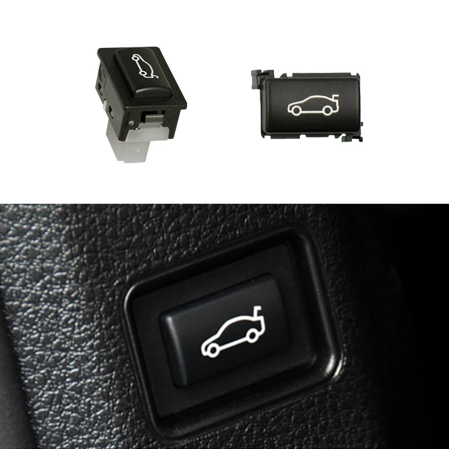 Car Tail Cover Trunk Lock Release Switch Luggage Button For BMW  3 5 7 Series F30 F25 F10 F07 F01 F02 61319200316