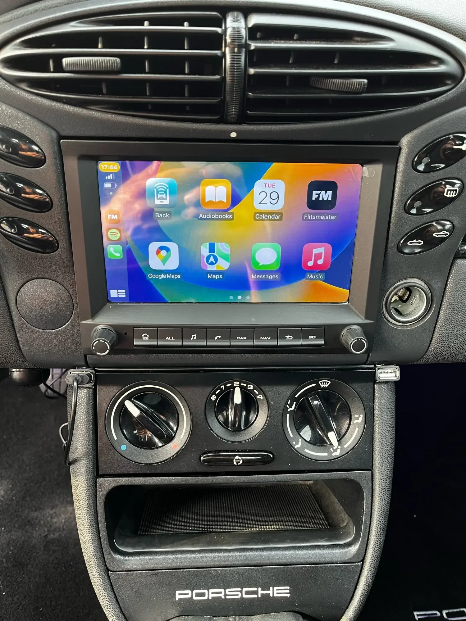 Автомобильный радиоприемник CHSTEK мультимедийный плеер Carplay медиа-видео Android 13 для