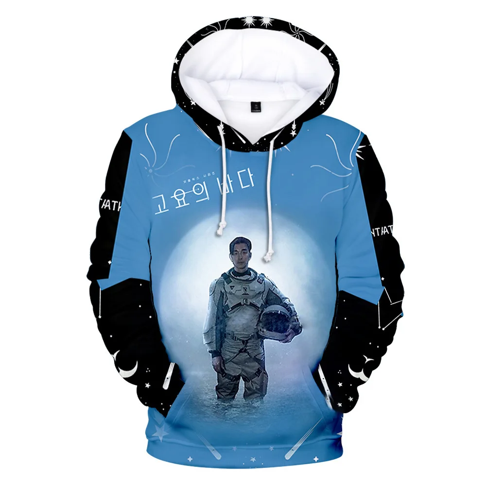 

Новинка, 3D бесшумные морские толстовки, мужские свитера, женские уличные пуловеры унисекс, модные детские осенние повседневные пуловеры с к...