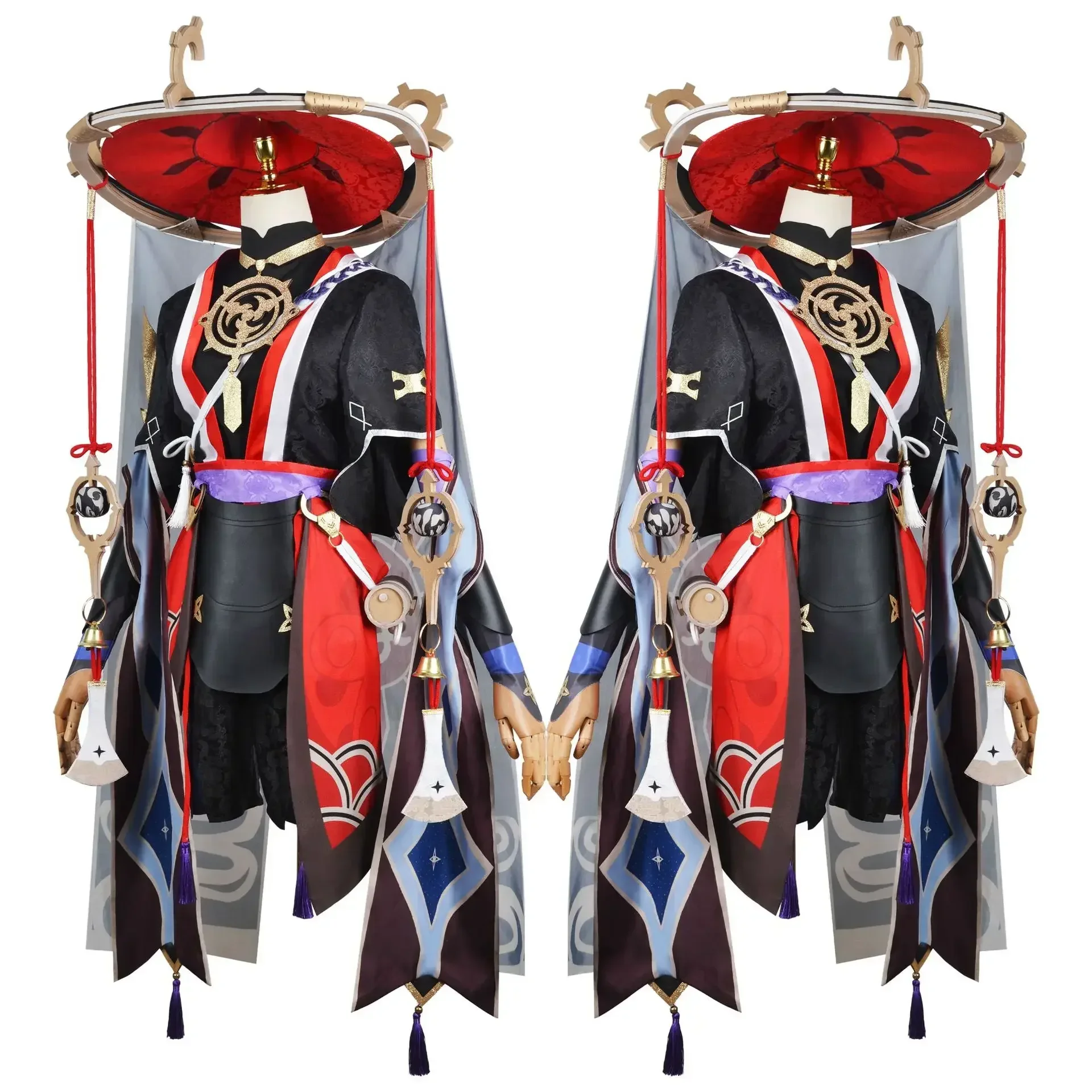 Фото Аниме игра Genshin Impact Scaramouche косплей костюм 2025 аниме Хэллоуин Genshin косплей Scaramouche костюм для мужчин Лидер продаж