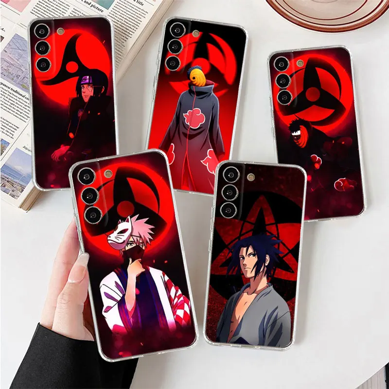 

Anime Clear Case For Samsung Galaxy S22 S20 FE S21 S10 S9 Plus Note 20 Ultra 10 Lite Transparent Phone Shell N-Narutos