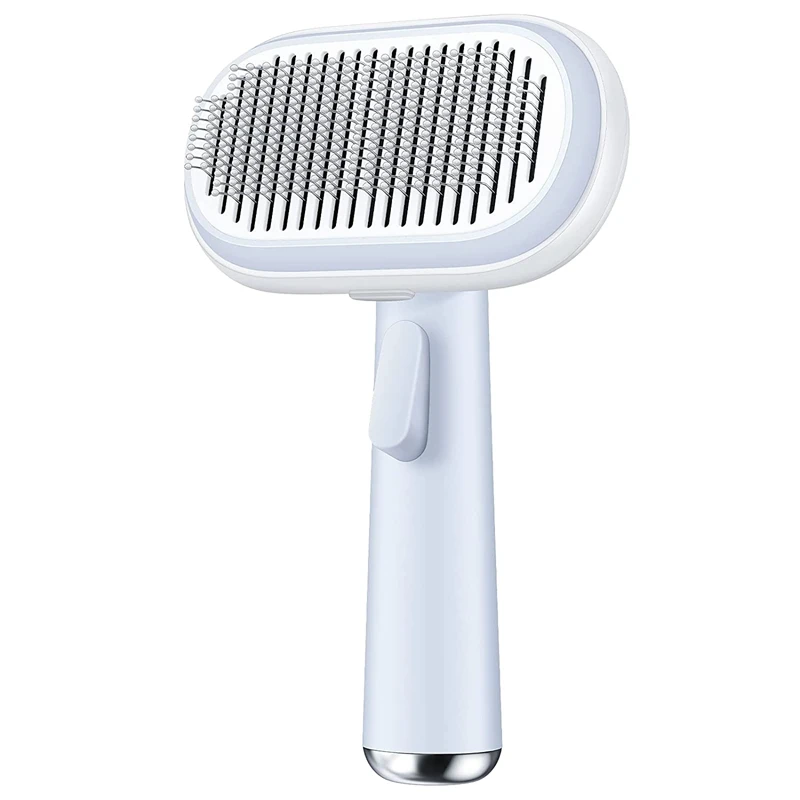 

Dog Brush For Shedding,Dogs Grooming,Cat Brush Self Cleaning Slicker Brush For Dogs Cats Gently Removes Loose Comb