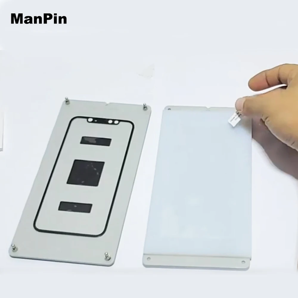 

Универсальная стеклянная OCA пленка для выравнивания ламинирования, набор форм для iPhone, Samsung, Huawei, Xiaomi, формы для ремонта плоского экрана, инструменты