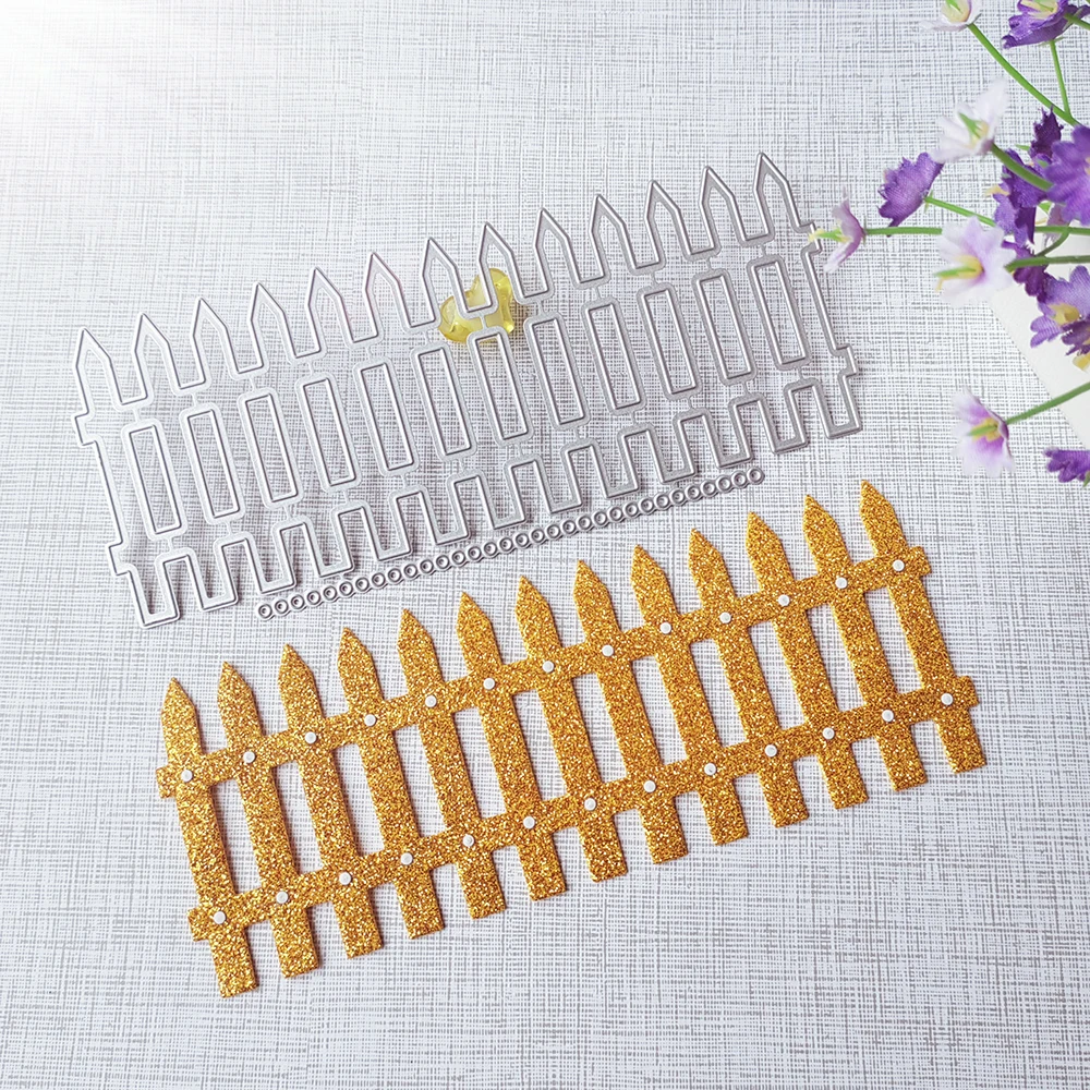 

New exquisite railings and fences cutting dies scrapbook decoration embossed photo album decoration card making DIY crafts