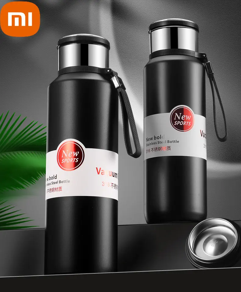 Large-capacity Thermos Cup Men's Belly Water Bottle Keeps Co