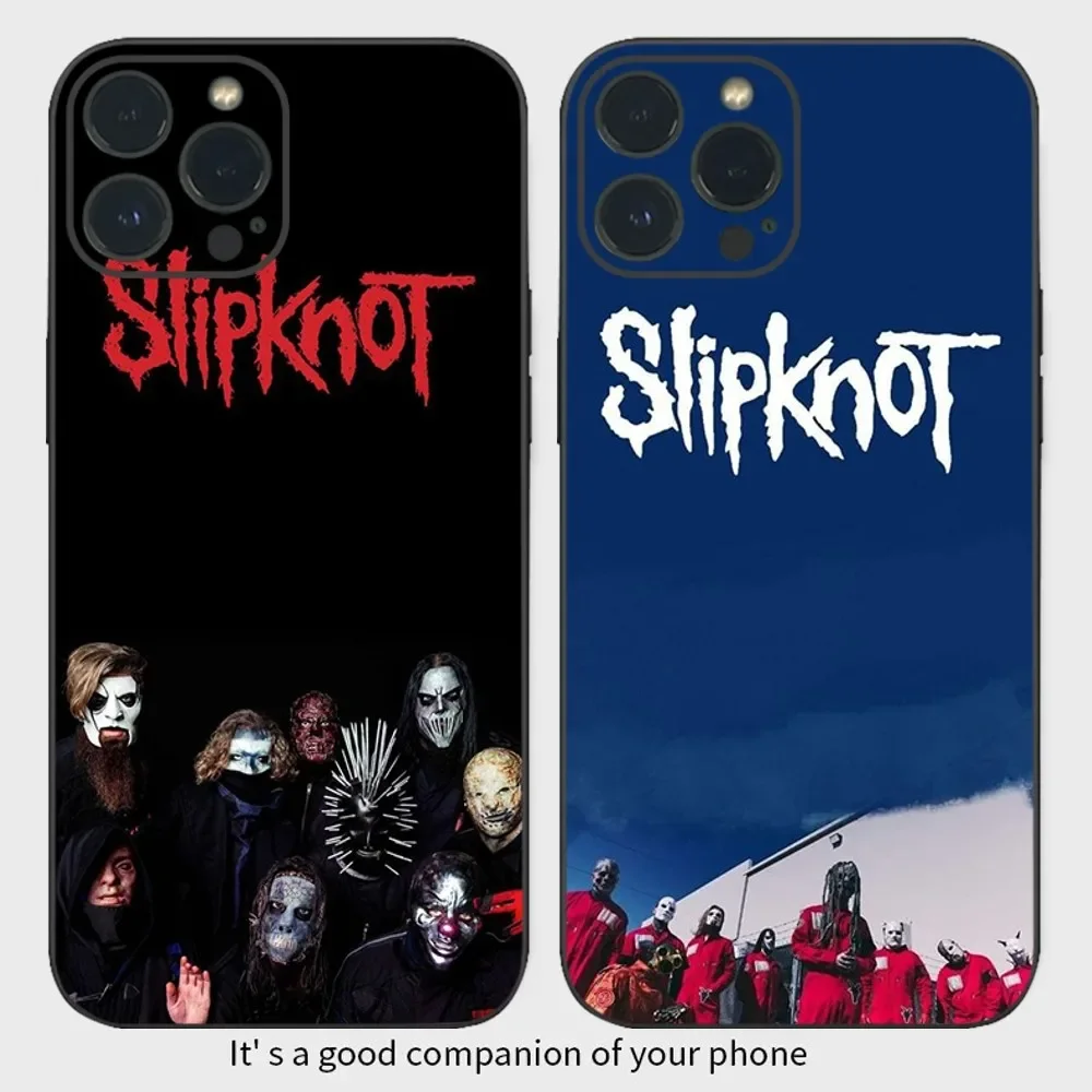 S-Slipknot-T Popular Band Phone Case For IPhone16 15 14 13 12 Mini 11 Pro XS Max X XR SE5 6 7 8 Plus Soft Silicone Cover