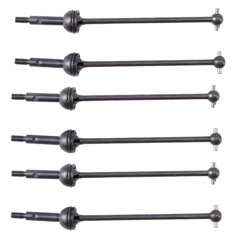 

6X For LC Racing CVD Drive Shaft EMB-1 EMB-SC EMB-WRC EMB-MT EMB-DT RC Car Truck L6126