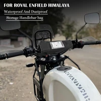 new motorcycle waterproof and dustproof storage handlebar bag for royal enfield himalaya