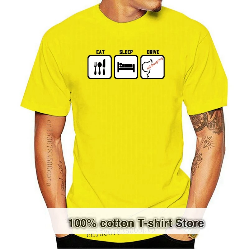 

Новинка 2019, летняя стильная модная футболка, футболка с надписью на день пробежек, Германия, нурберг, кольцо, машина, мотоцикл, съедобный сон,...