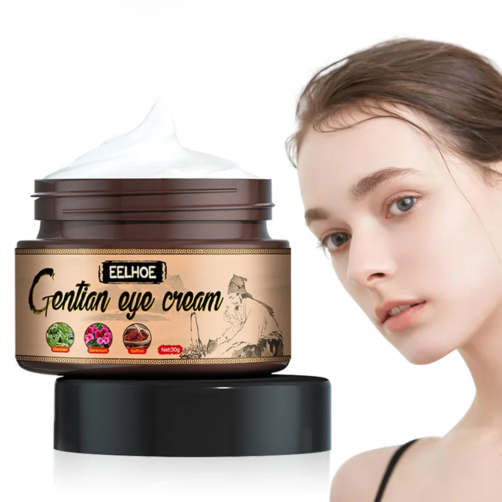 Лифтинг укрепляющий крем для глаз удаление темных кругов улучшение мешков под