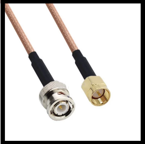 

RG316 cable 50 Ohm Pigtail SMA Male to BNC Male Plug RF Coax Extension Cable Coaxial Jumper