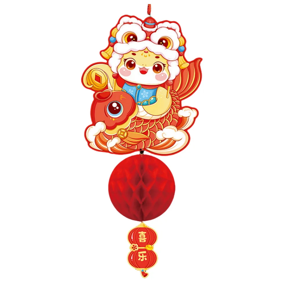 2025 китайские традиционные новогодние украшения весенний фестиваль красные