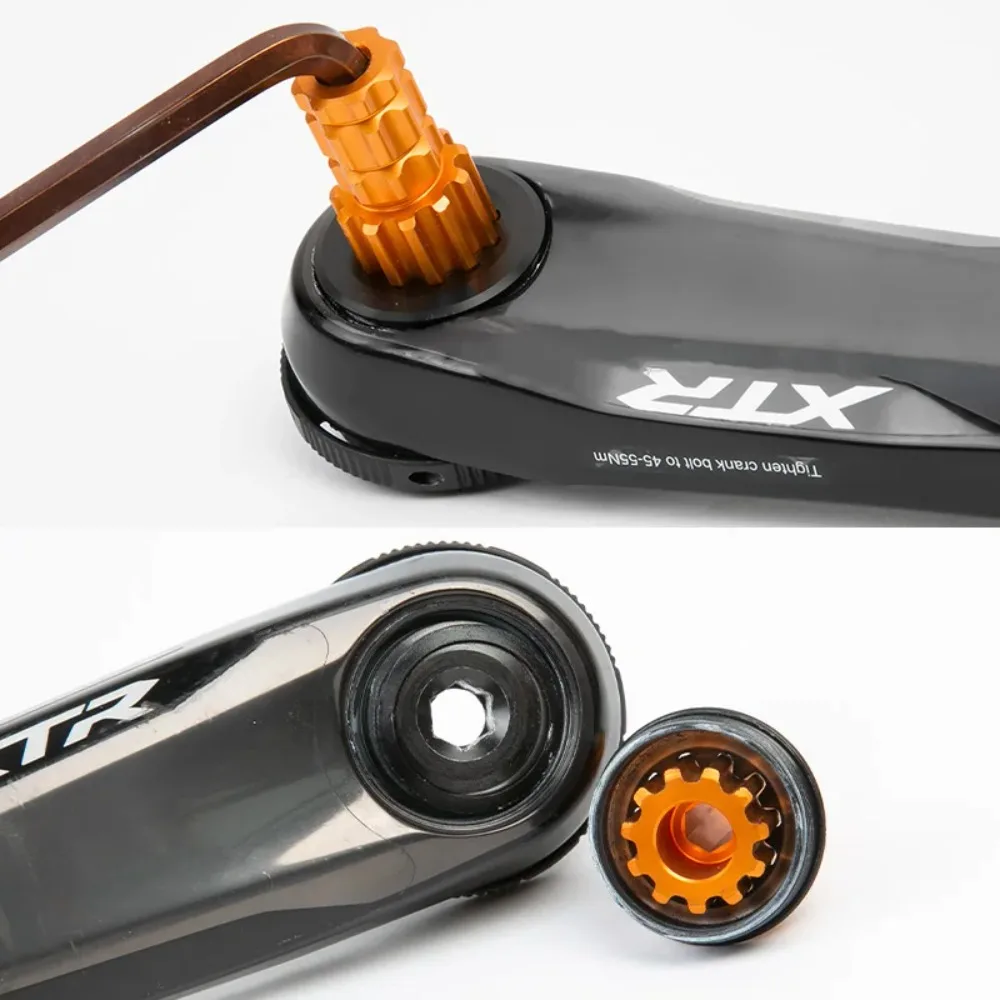 Фото Инструмент для снятия и установки шатунов AXI Bike для Shimano XTR M9100, ключ для винтов крышки шатуна, инструмент для установки велосипедных шатунов. №2