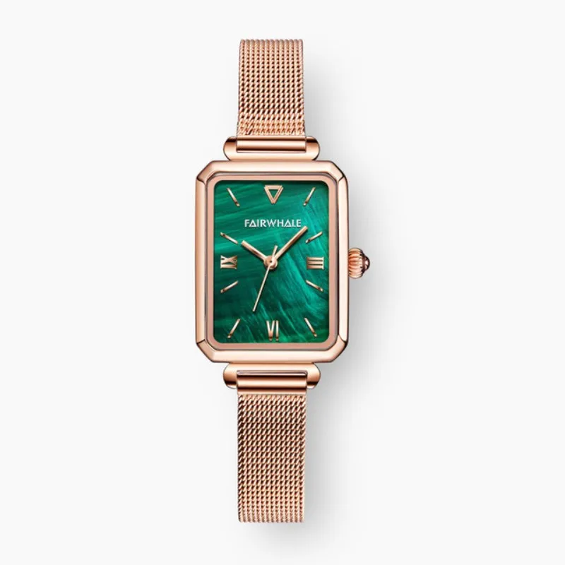 Mark Fairwhale Vintage Square Women Watch Classic Quartz Watch Simple Elegant Ladies Watching Base Waterproof 30M reloj 3270