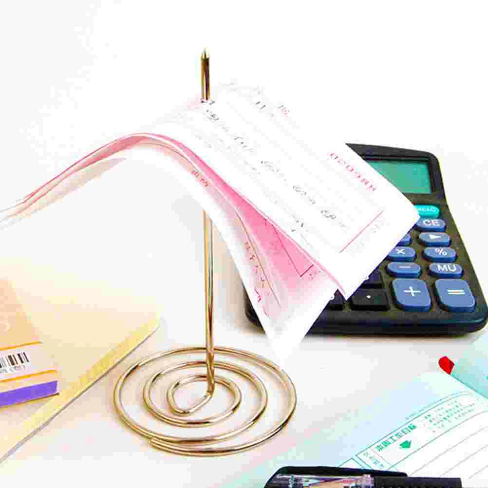 3 шт. ресторанный аксессуар для меню вилка держатель счетов папка с иглами