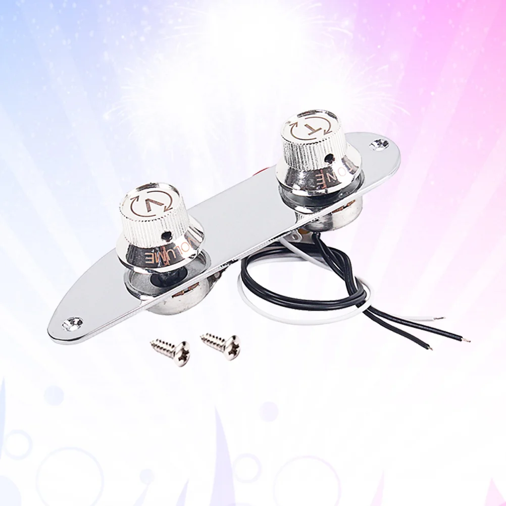 Guitar Accessories Metal Control Plate Guitarra Switch Electric Parts Prewired GE217 enlarge