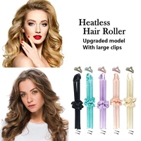 heatless hair curlers curling iron headband lazy curler silk heatless curling wand make curly hair styling tool boucleur cheveux