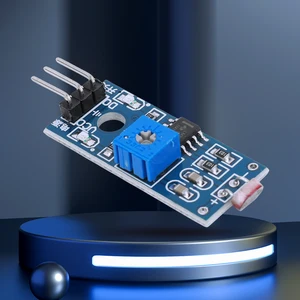 LM393 Digital Light Intensity Detection Module with Digital Analog Output Optical Photosensitive Light Sensor Board 3.3V-5V