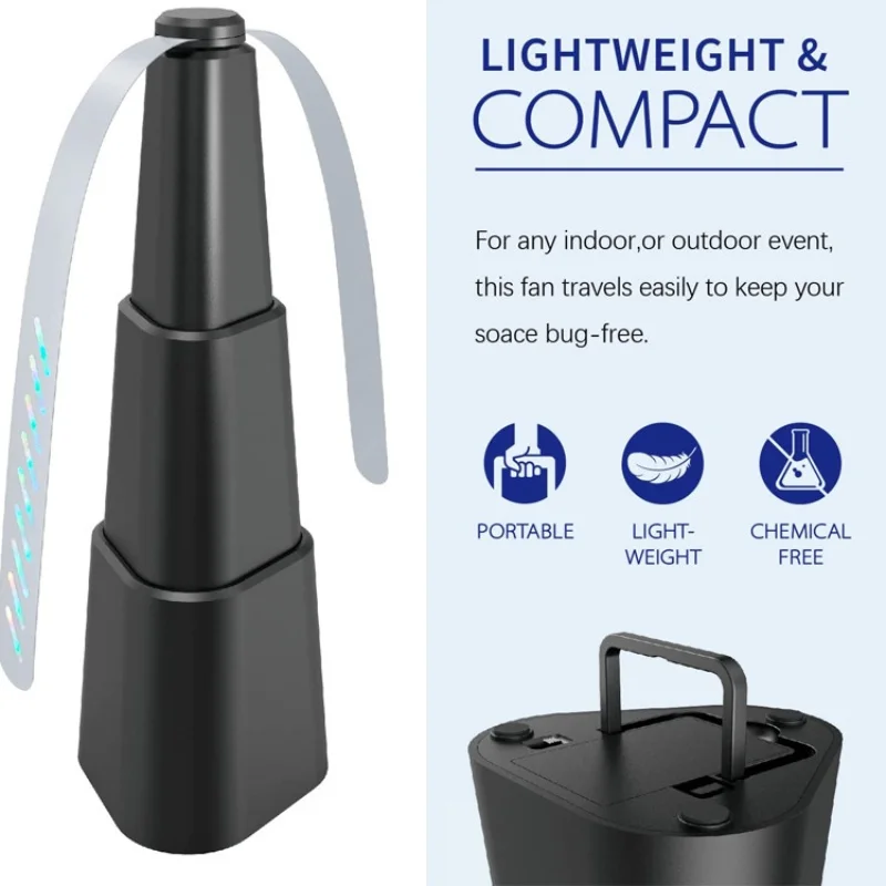 

Outdoor Retractable Fly Trap Electric Fly Fan for Table Mosquito Repellent Tool Fly Trap