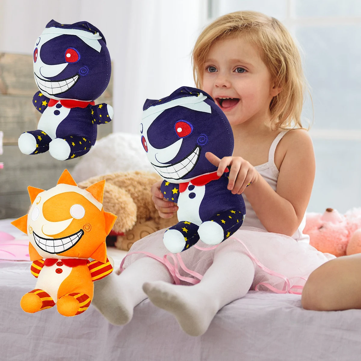 Fnaf Sundrop плюшевые игрушки безопасности взрыв рассвета FNAF BOSS sun moon joker куклы подарок
