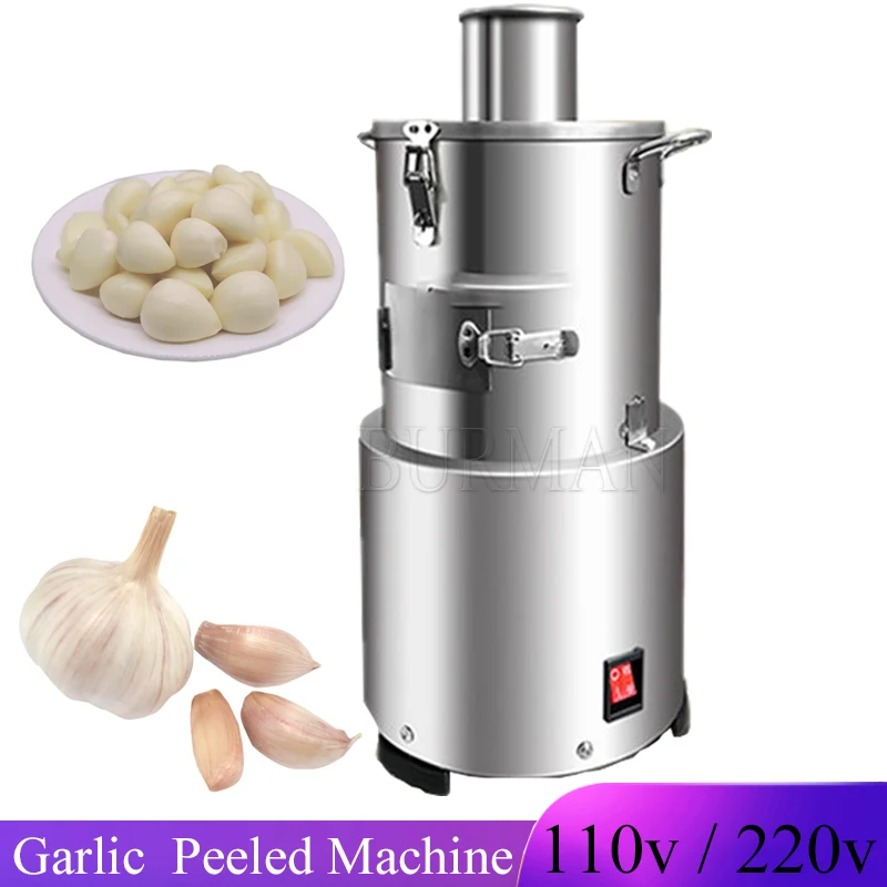 Коммерческая небольшая портативная автоматическая машина для очистки чеснока 110