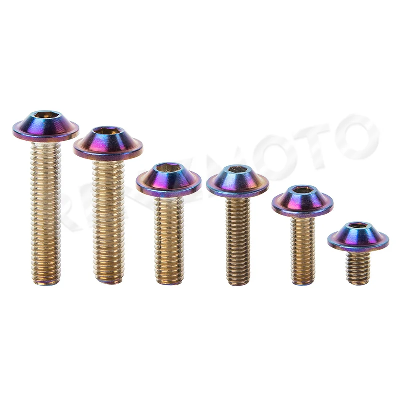 

Complete Motorcycle Fairing Bolt Kit Screws color rubber well nut stainless bolts For Honda CBR650R 2019-2022