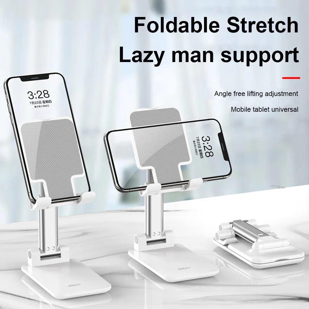 

Портативный держатель для планшета, регулируемая универсальная настольная подставка для телефона, противоскользящий Настольный держател...