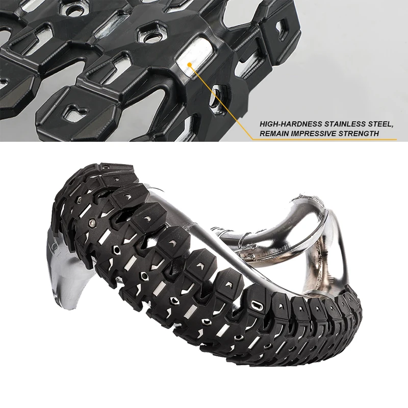 

NiceCNC Motocross 60CM Exhaust Muffler Pipe Heat Shield Cover Guard For HUSQVARNA 125 250 300 TC TX TE TEI 2014-2023 HUSABERG TE