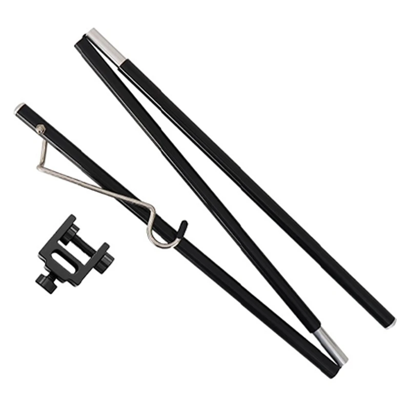 

ELOS-Easy Lamp Rack Adjustable Height Folding Lamp Pole Portable Camping Lamp Rack Outdoor Fishing Tent Light Holder