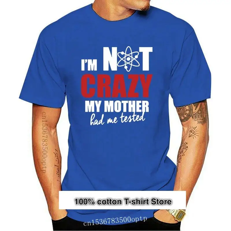 

New I'm Not Crazy,Sheldon theory.T-shirt premium t shirt t-shirt Black ,big bang