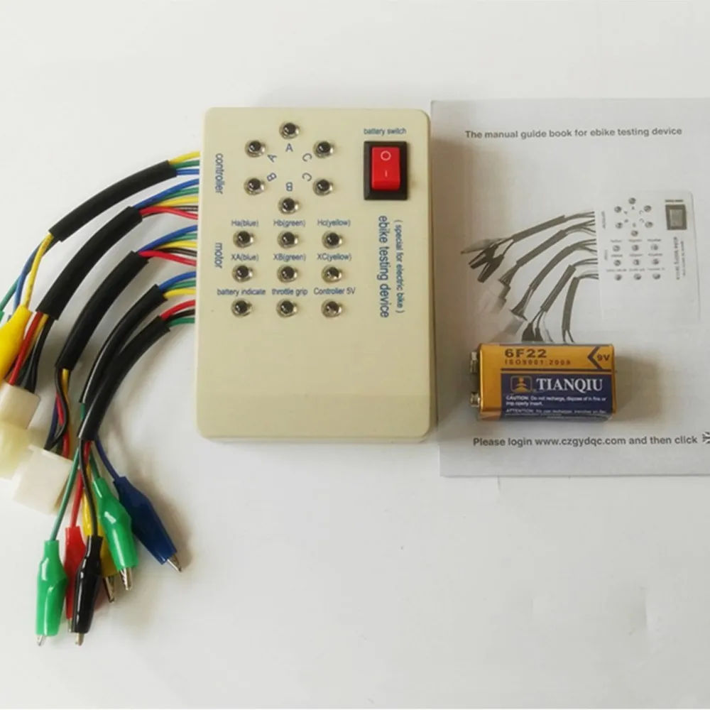 

Новый тестер бесщеточного двигателя, устройство для тестирования электровелосипеда, ремонт электромобилей, универсальный детектор электромобиля, контроллер, детектор Холла