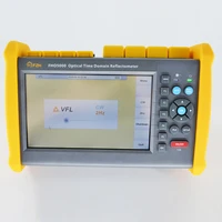 7 inch sm otdr fho5000 d40 13101550nm 4038db built in vfl and power meter and fiber link measure and laser source