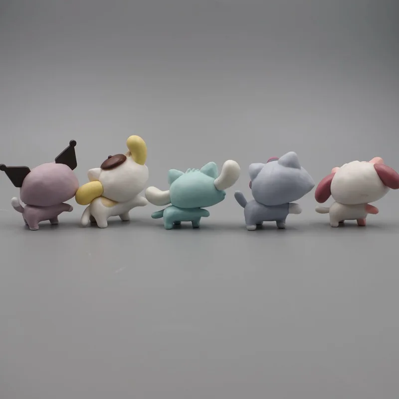 Cinnamoroall Cat 5 Doll DIY Patch Material Pendant Baking Cake Decorative Ornaments Creative Funny Toys