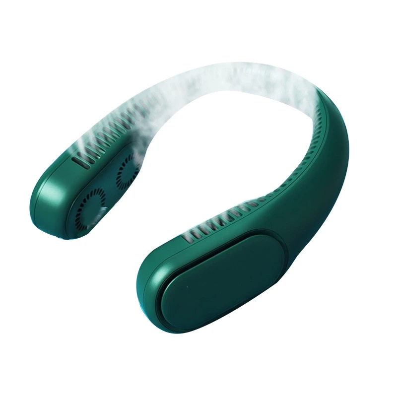 

R2LB портативный шейный вентилятор 360 °, охлаждающий вентилятор, переносные беслопастные шейные вентиляторы, Персональный вентилятор 4000 мАч, ...