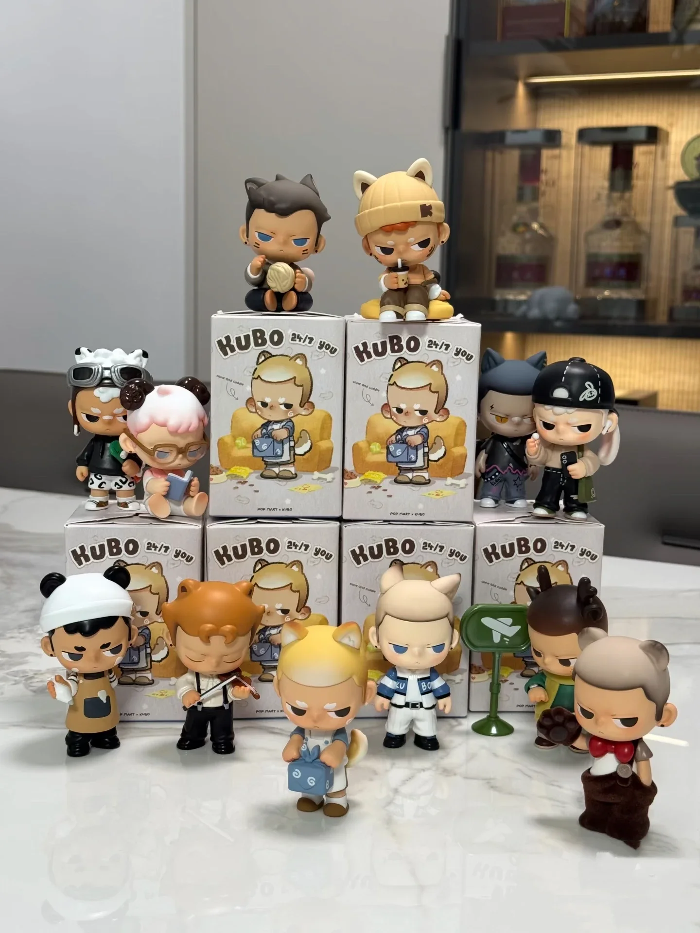 POP MART KUBO 247 YOU Series Blind Box Toys Mystery Box Mistery Figure Caja Misteriosa Surprise Box Kawaii Toys Model Birthday (art.: 3920da0bcd705) - 3920da0bcd705