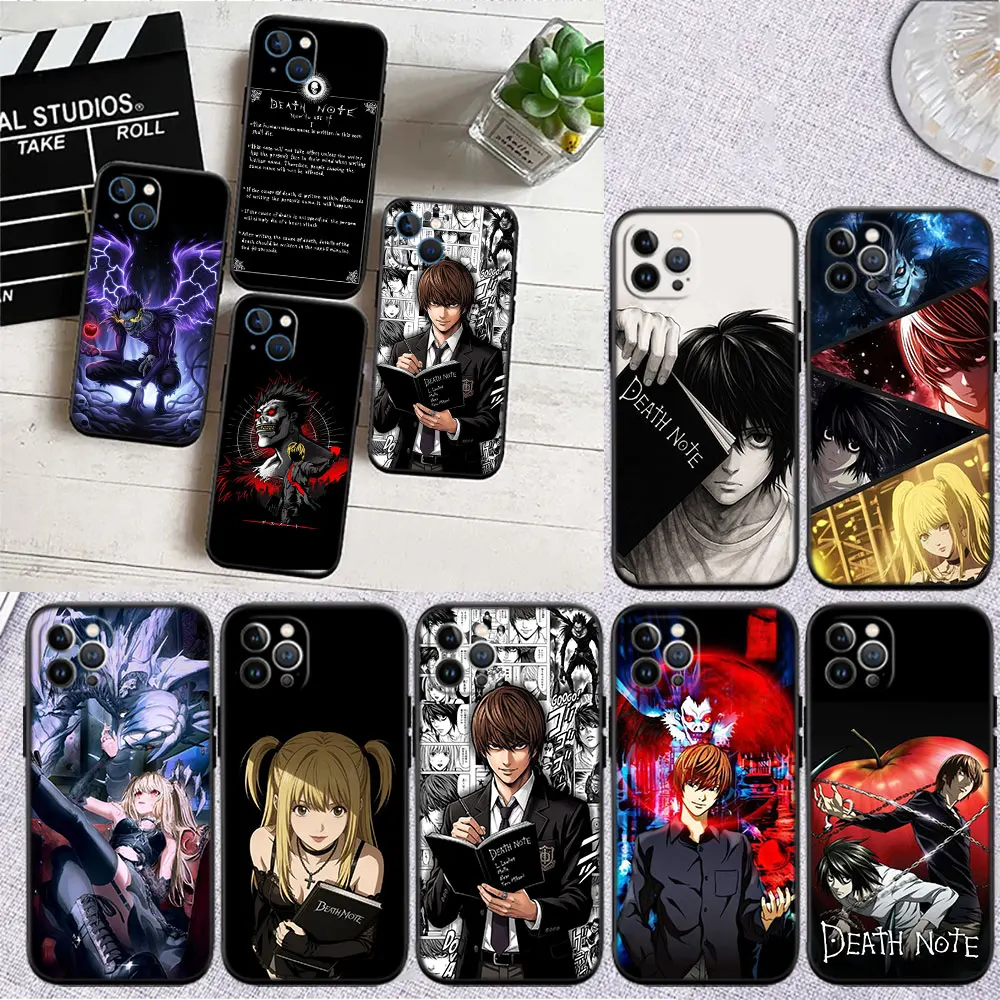 Фото Чехол для телефона MI13 Death Note Ryuk Kira Soft Shell для OPPO A3 Pro A72 A74 A76 A77 A77S A78 A79 A94 A95 A18 A40M A58 №1