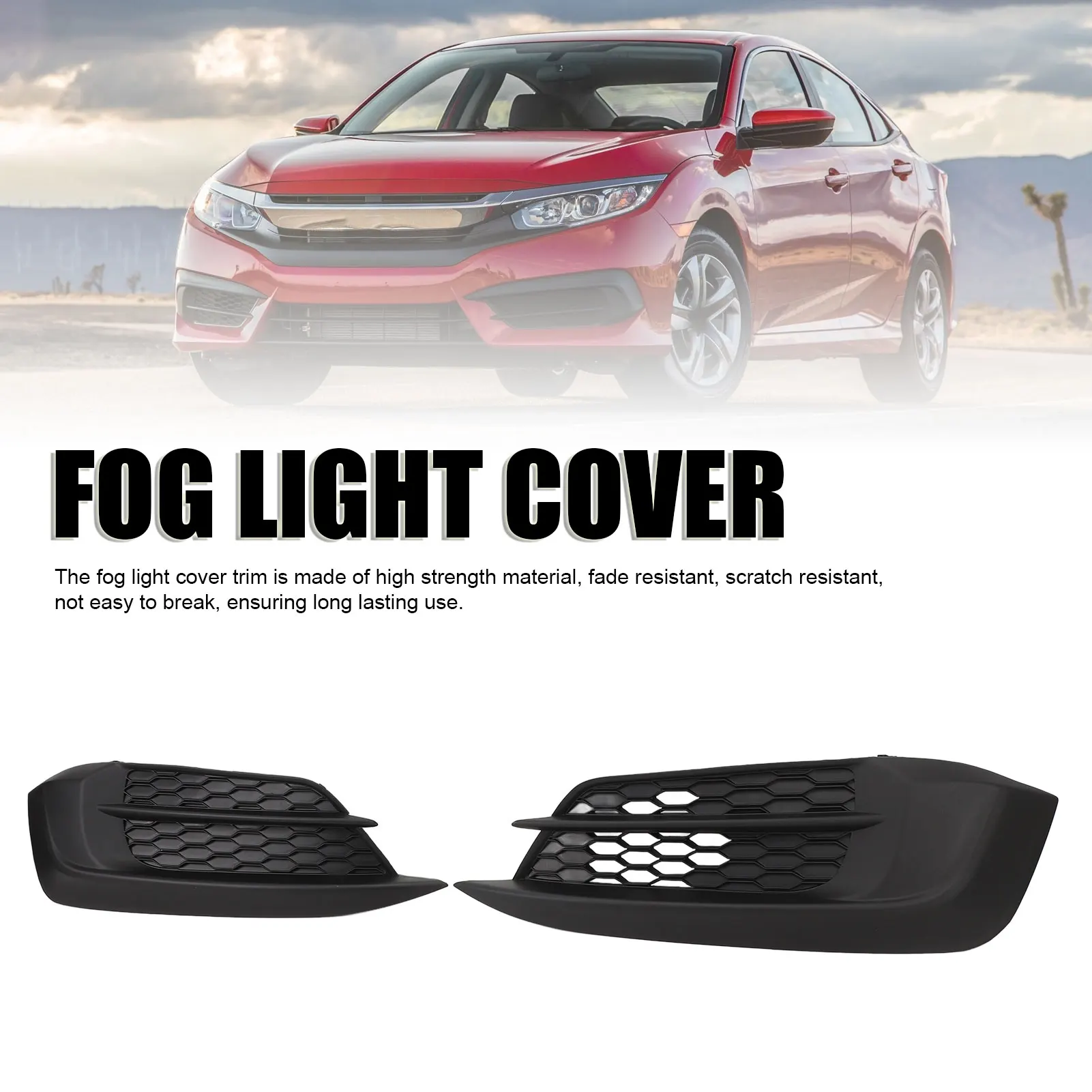 1 пара крышек противотуманных фар 71103‐TBA‐A00 устойчивая к выцветанию царапинам