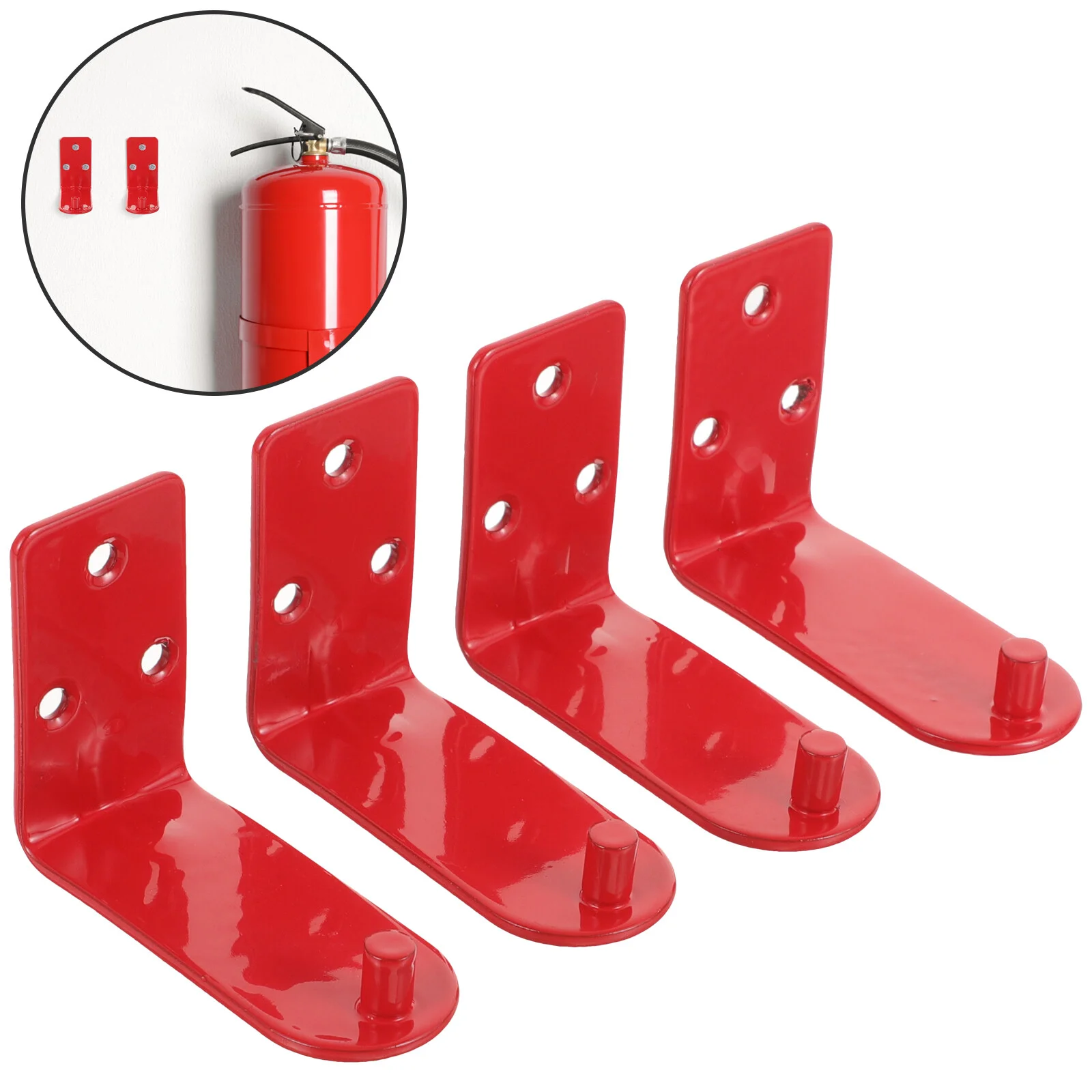 

Fire Extinguisher Holders Wall Hook Fire Extinguisher Bracket Mount Supplies Wall-mount Holder Wall-mounted
