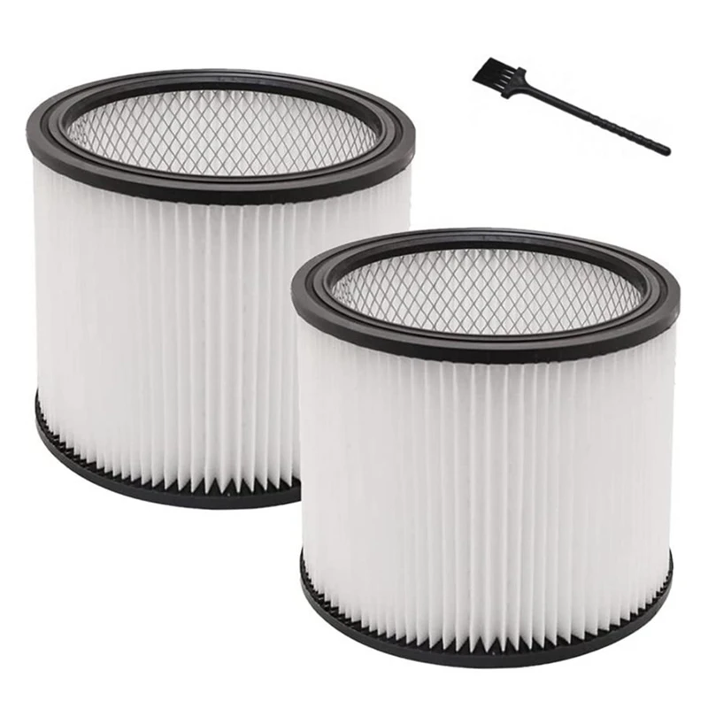 

2PCS Wet Dry Vacuum Filters For Shop-Vac 90304 90333 90350 Vacuums Cartridge Replacement Filter 5 Gallon And Above
