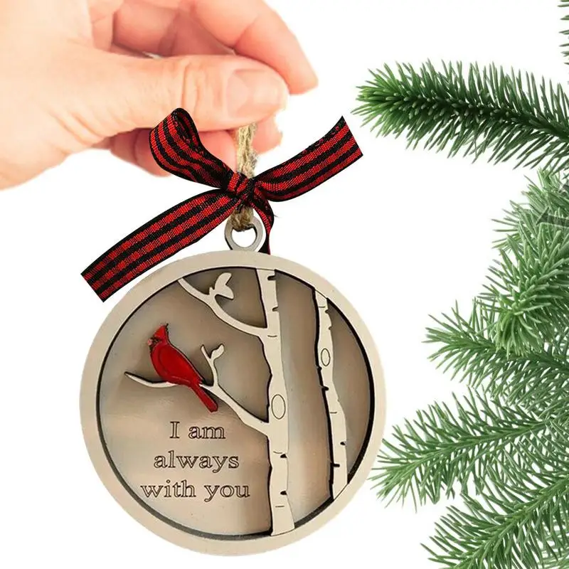 

Украшение «Я всегда с вами», памятная подвеска «Я всегда с вами», рождественские украшения Redbird, сочувствие