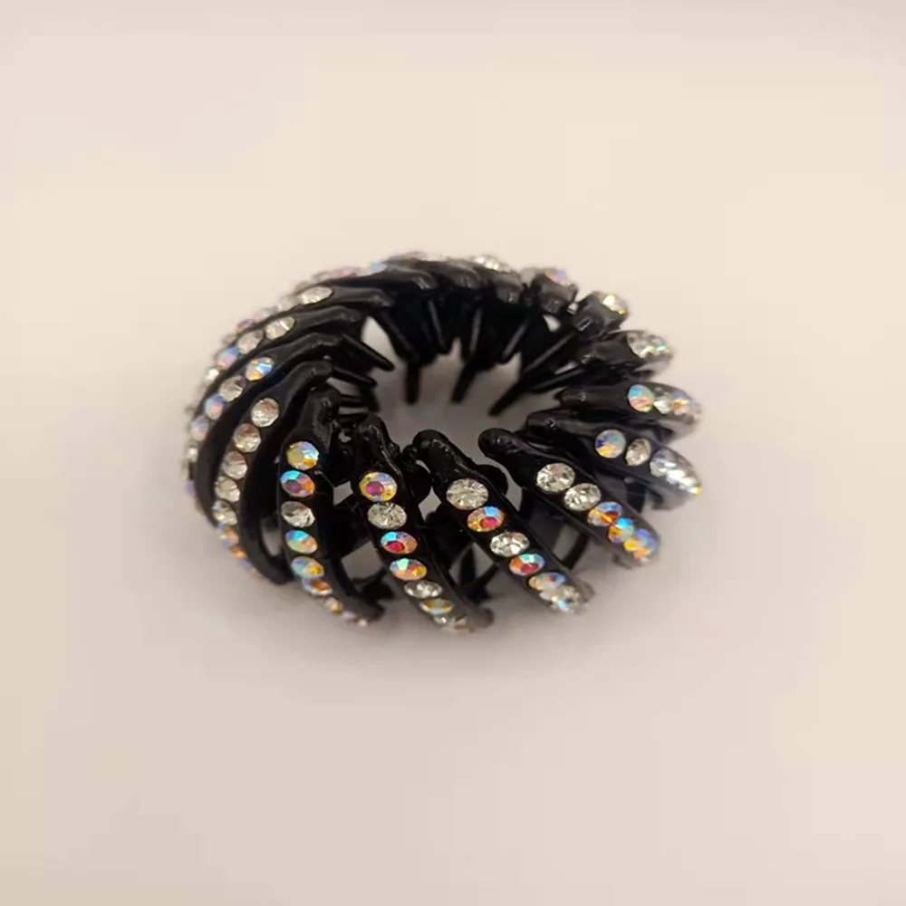 Пряжка для волос в виде птичьего гнезда девочек элегантные заколки конского