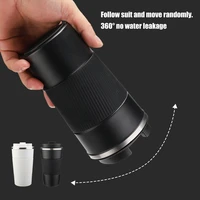 travel insulated double layer leakproof water cup thermal flask coffee mug cup office bottle