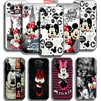 cute cartoon minnie mickey mouse phone case for xiaomi redmi note 10 10s 10t 10 9t 9s 9 pro max 5g redmi 10 9 9t 9a 9c carcasa