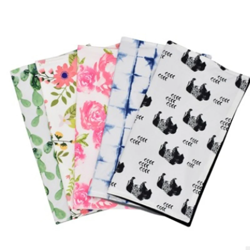 

Baby Cotton Swaddle Blankets Flowers Cartoon Newborn Stroller Cover Baby Photography Wrap Girls Play Mat Baby Swaddling Blanket