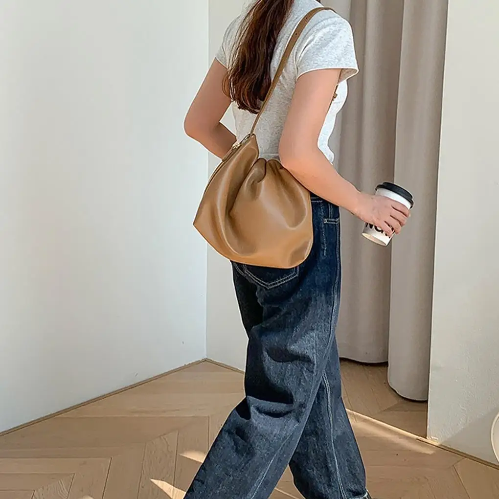 Корейская Модная Женская Сумка На Плечо Большая Вместительная Повседневная Из